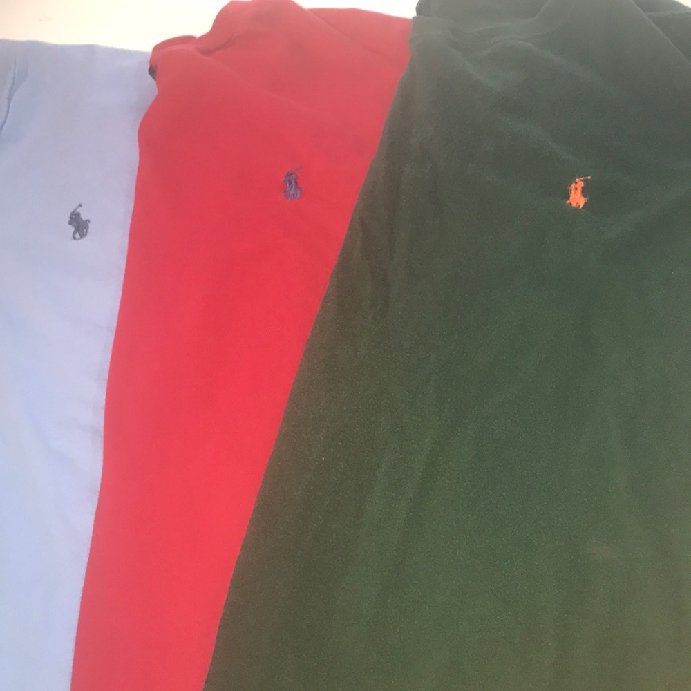 Lot of 3 Polo Ralph Lauren Tees